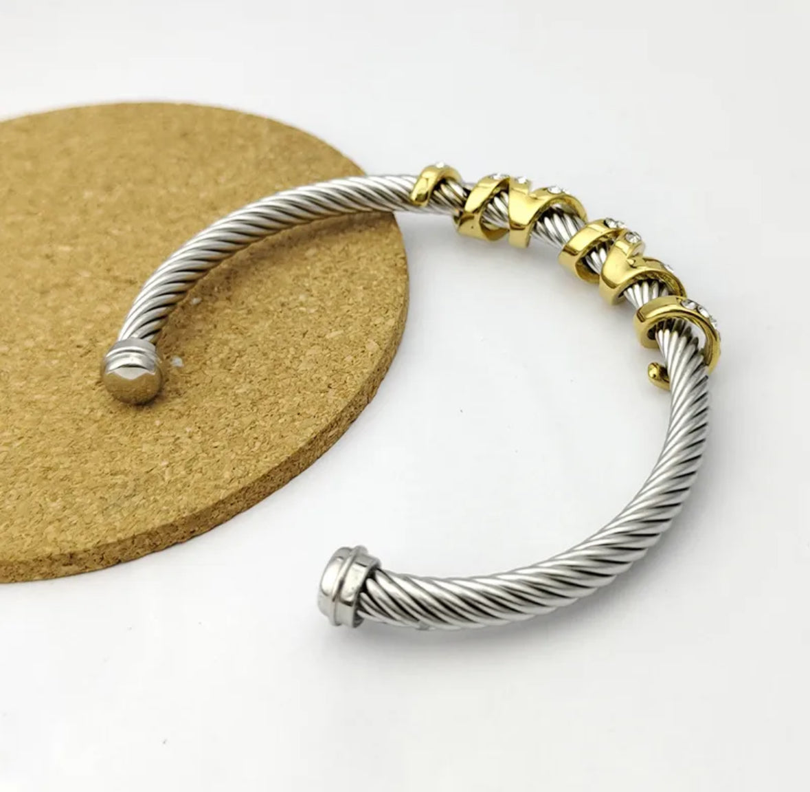 Dual Tone Bangle